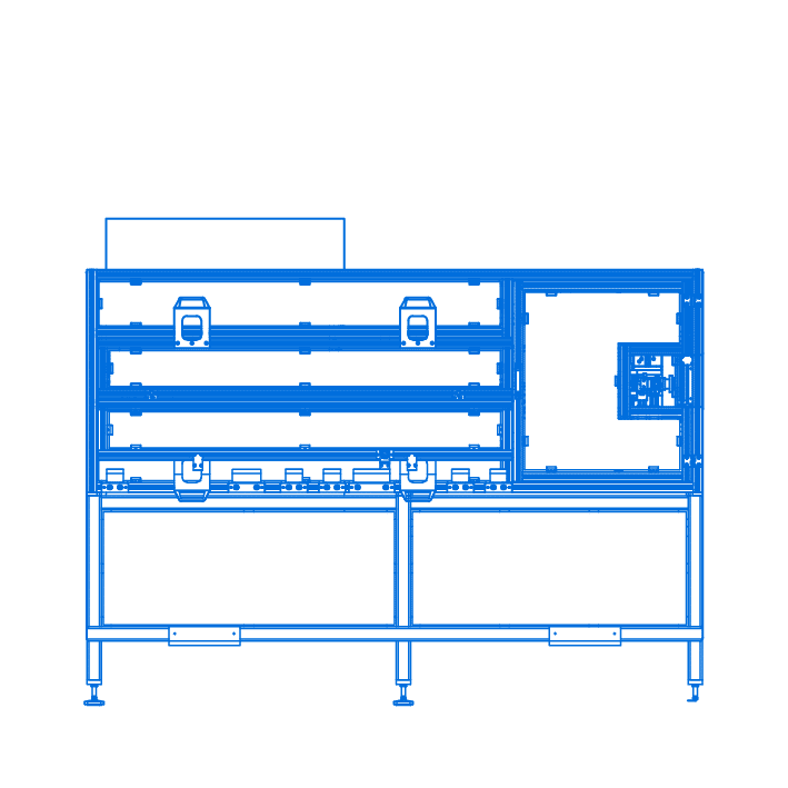 Schneideeinheit Layout CAD